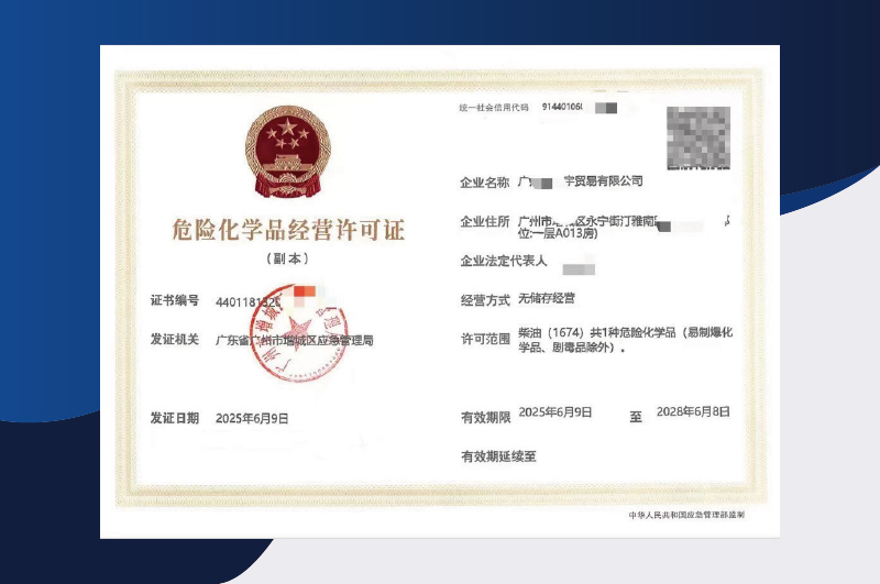 ?；钒踩a許可證代辦